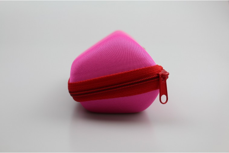 Étui à lunettes rose en EVA