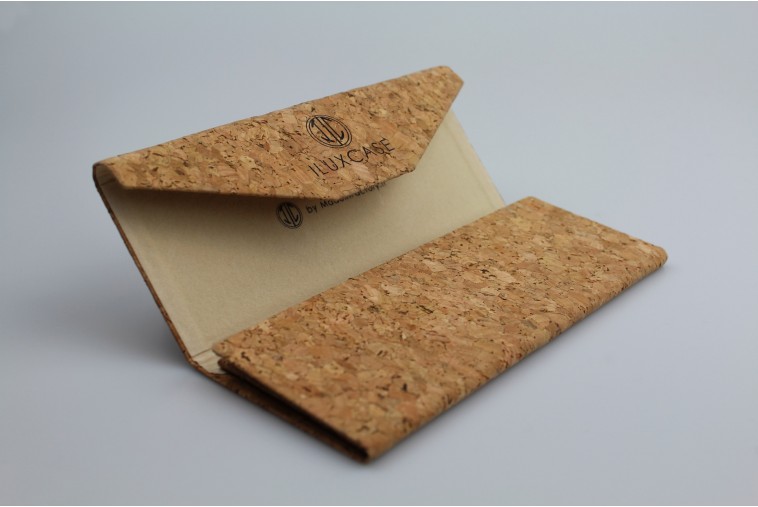 Étui à lunettes triangulaire