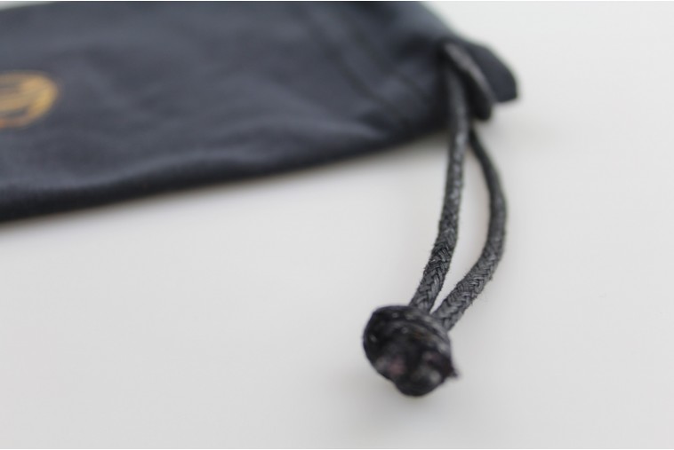 Étui à lunettes microfibre bleu marine – Image 2