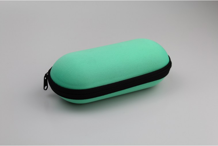 Etuis à lunette polyester vert