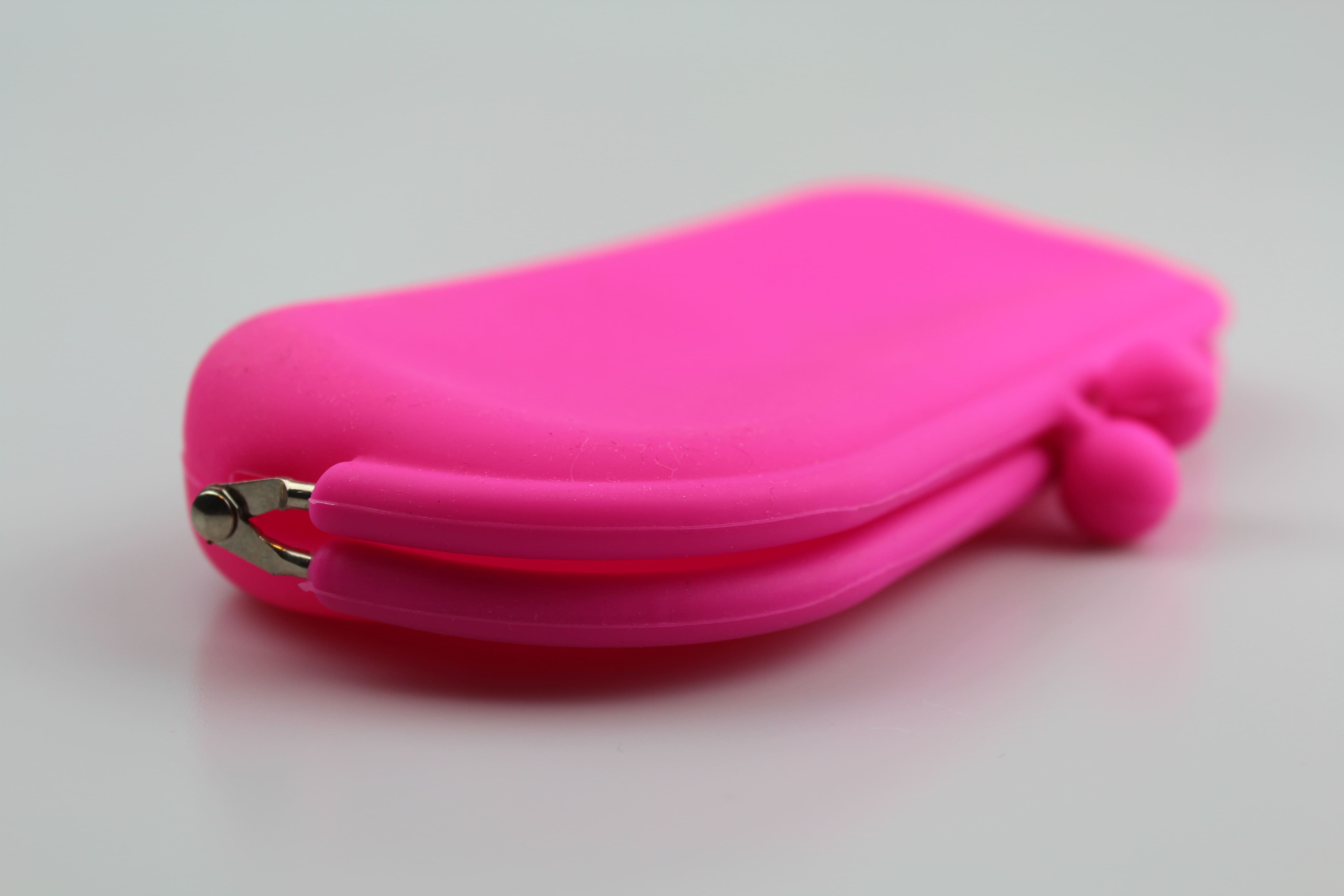 Etui à lunettes type porte-monnaie en caoutchouc
