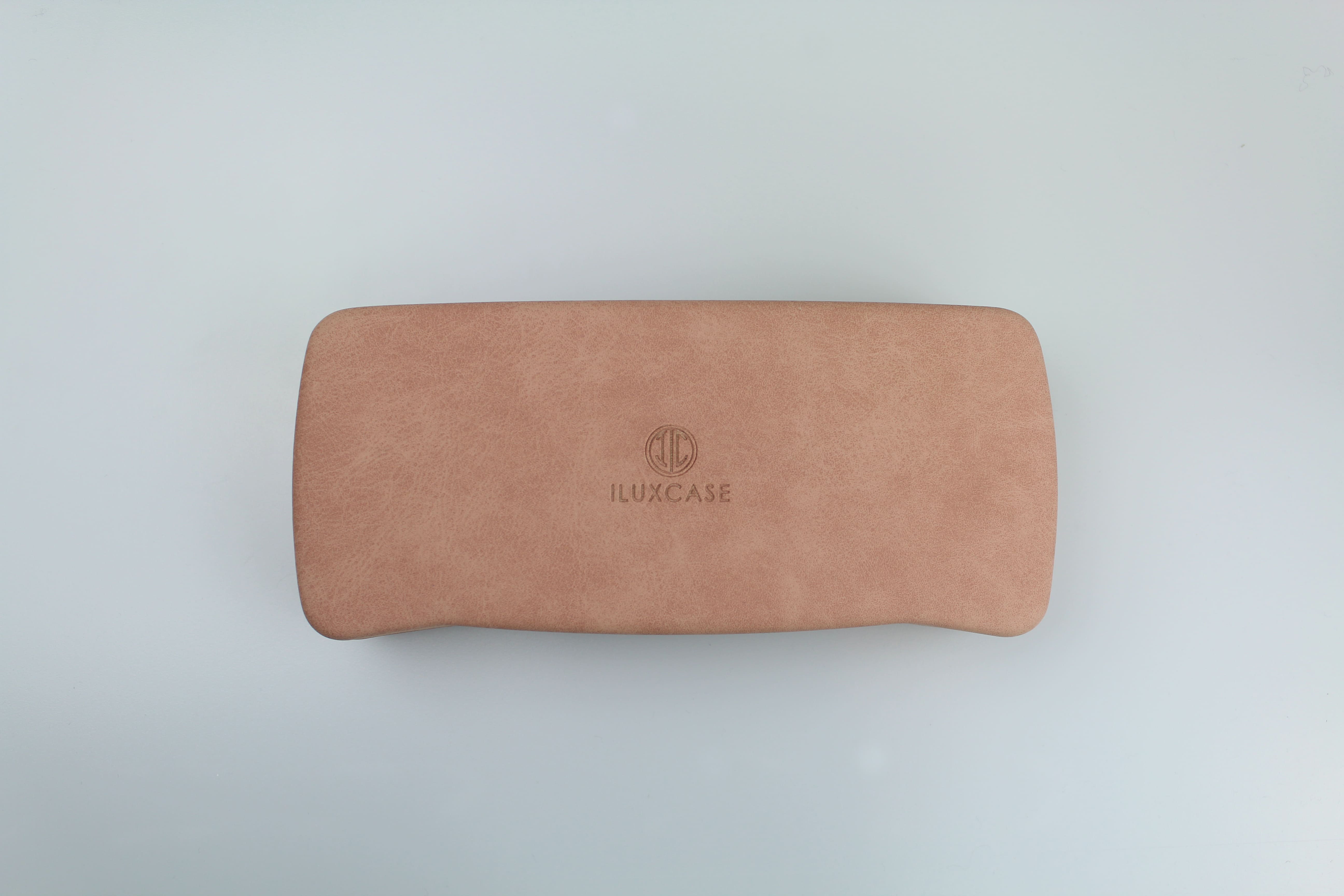 Étui à lunettes rigide en métal de forme rectangulaire - fermoir à charnière – Image 3