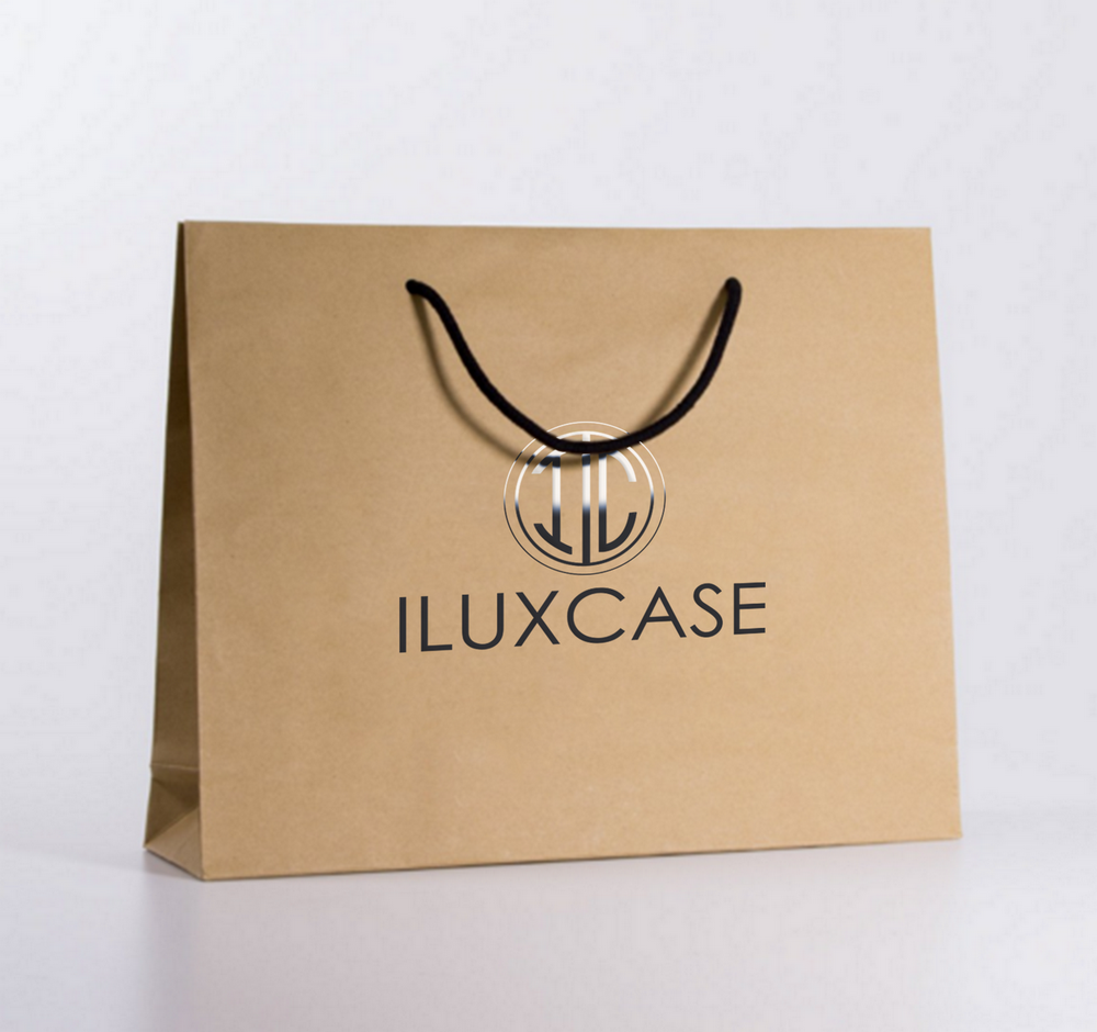 Sac cabas à poignées découpées et avec un insert en ruban