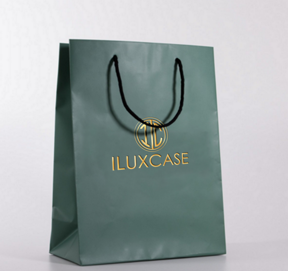 Sac cabas à poignées découpées et avec un insert en ruban
