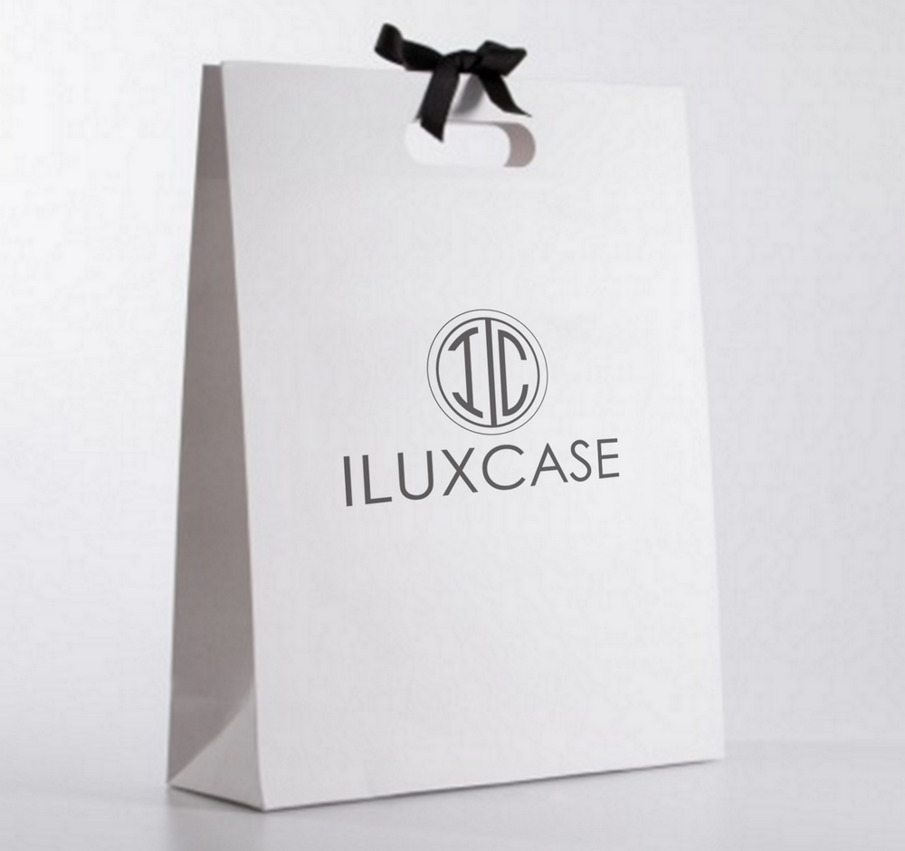 Sac cabas à poignées découpées et avec un insert en ruban