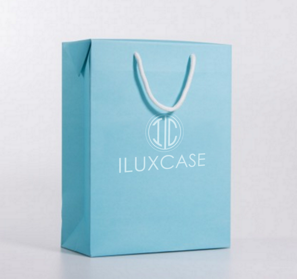 Sac cabas à poignées découpées et avec un insert en ruban