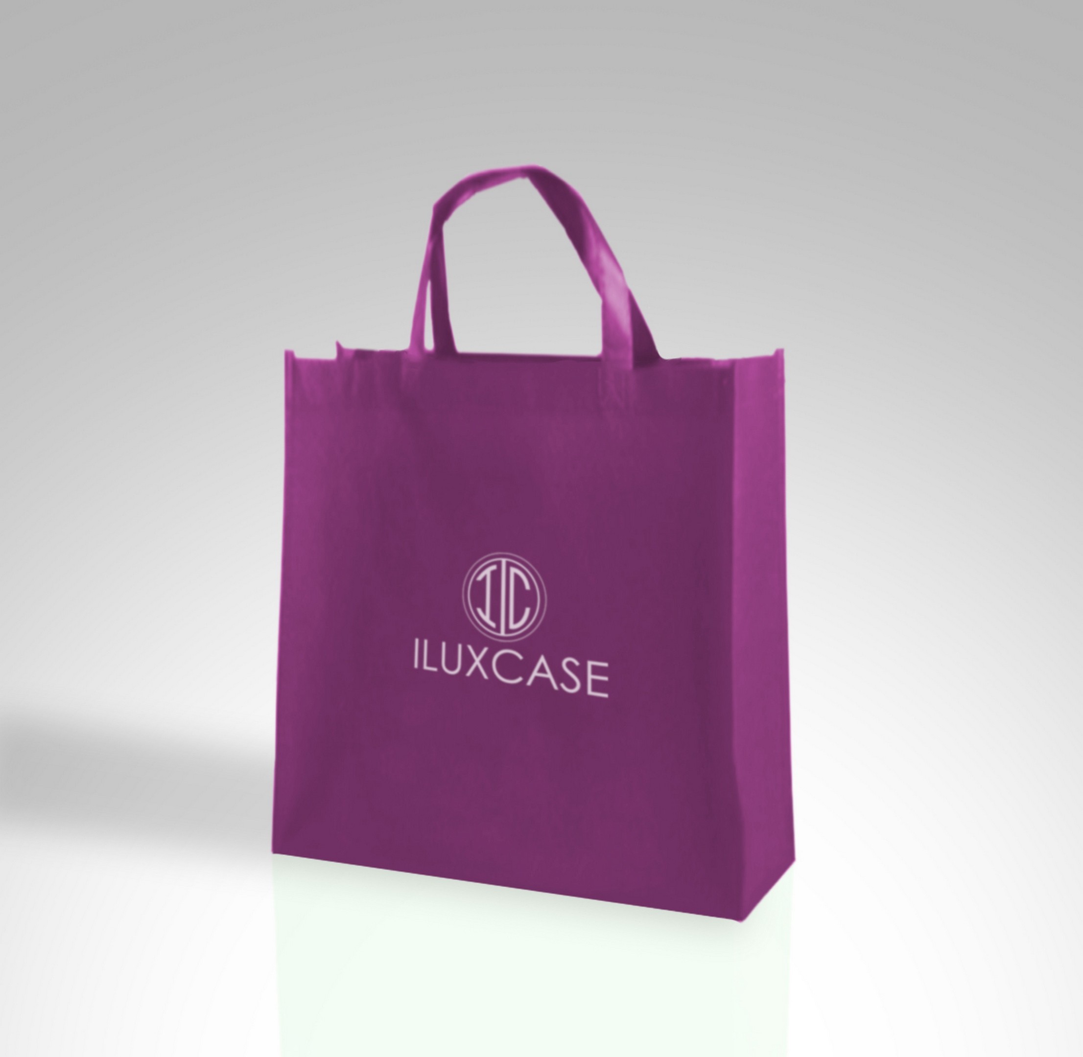 Sac cabas à poignées soudées